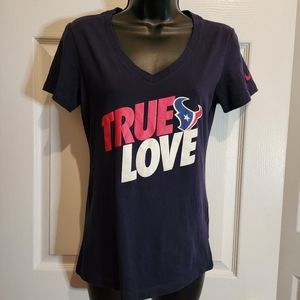Nike - NFL Houston Texans Ladies Short Sleeve T-shirt - Size M
